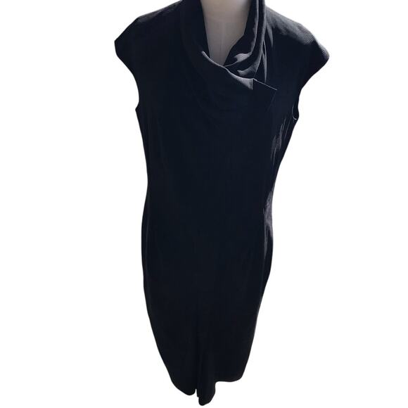 Boss Hugo Boss Black Diantha, Sleeveless, Cowl Neck Dress- 10 - Picture 5 of 12